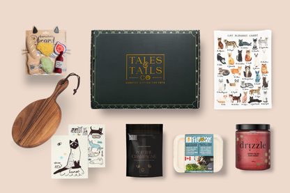 house warming gift box for cat owners gift offering