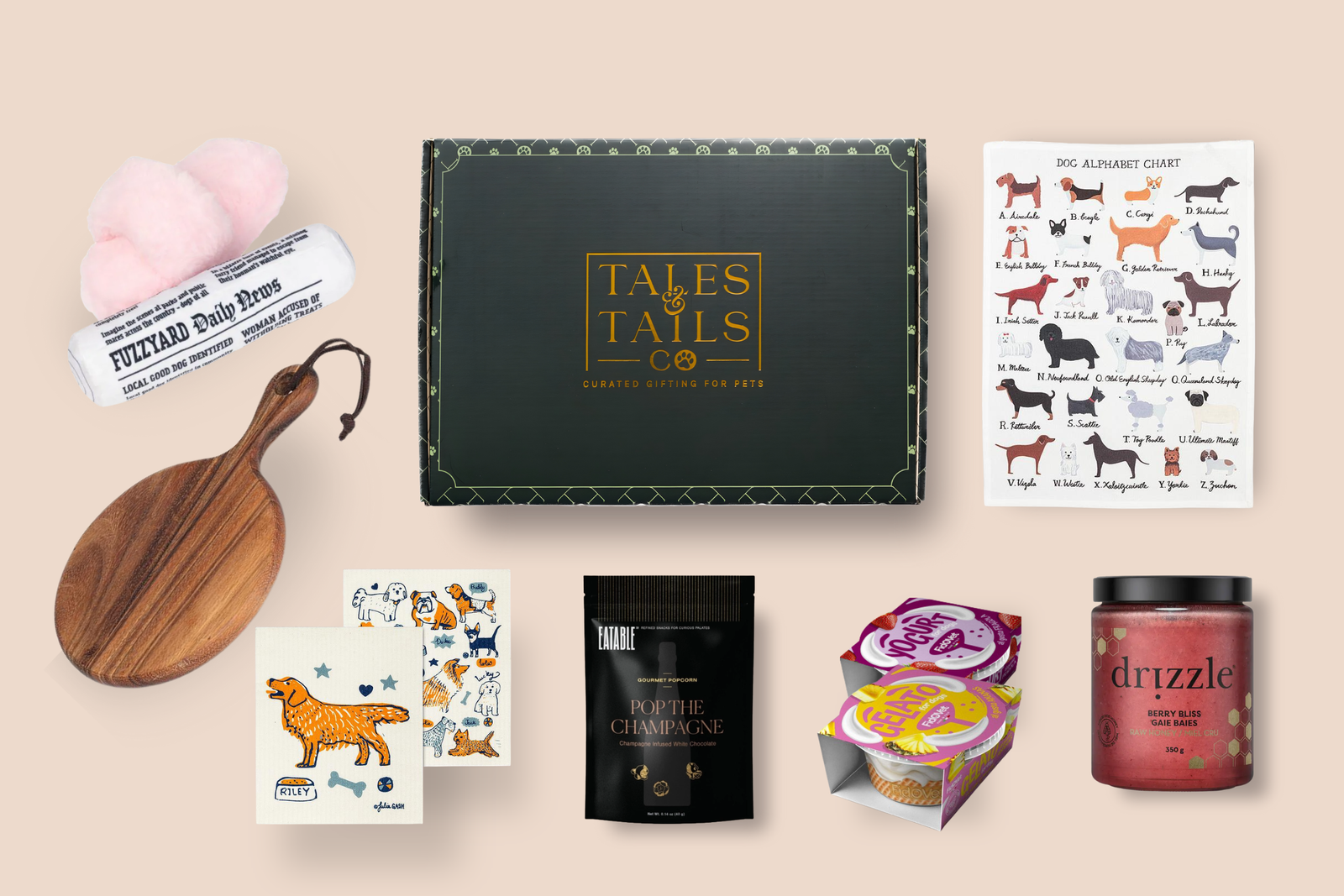 house warming gift box for dog owners gift offering