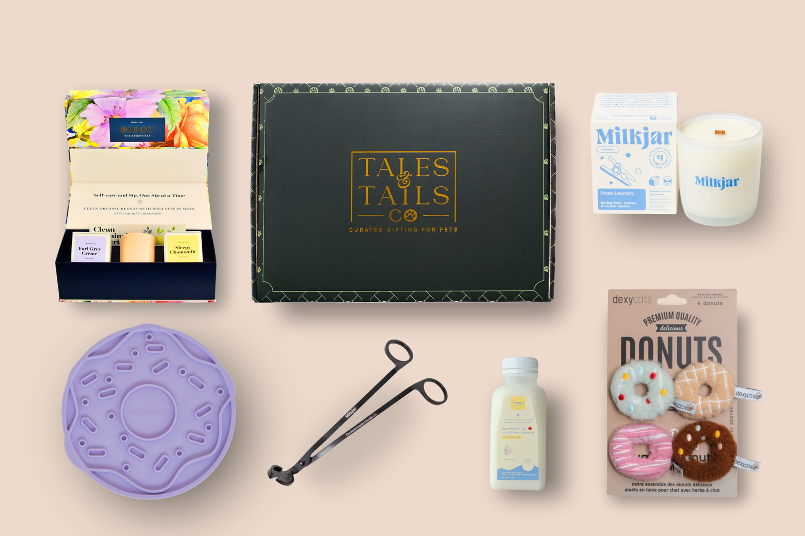 new kitten gift box for new cat owners gift offering