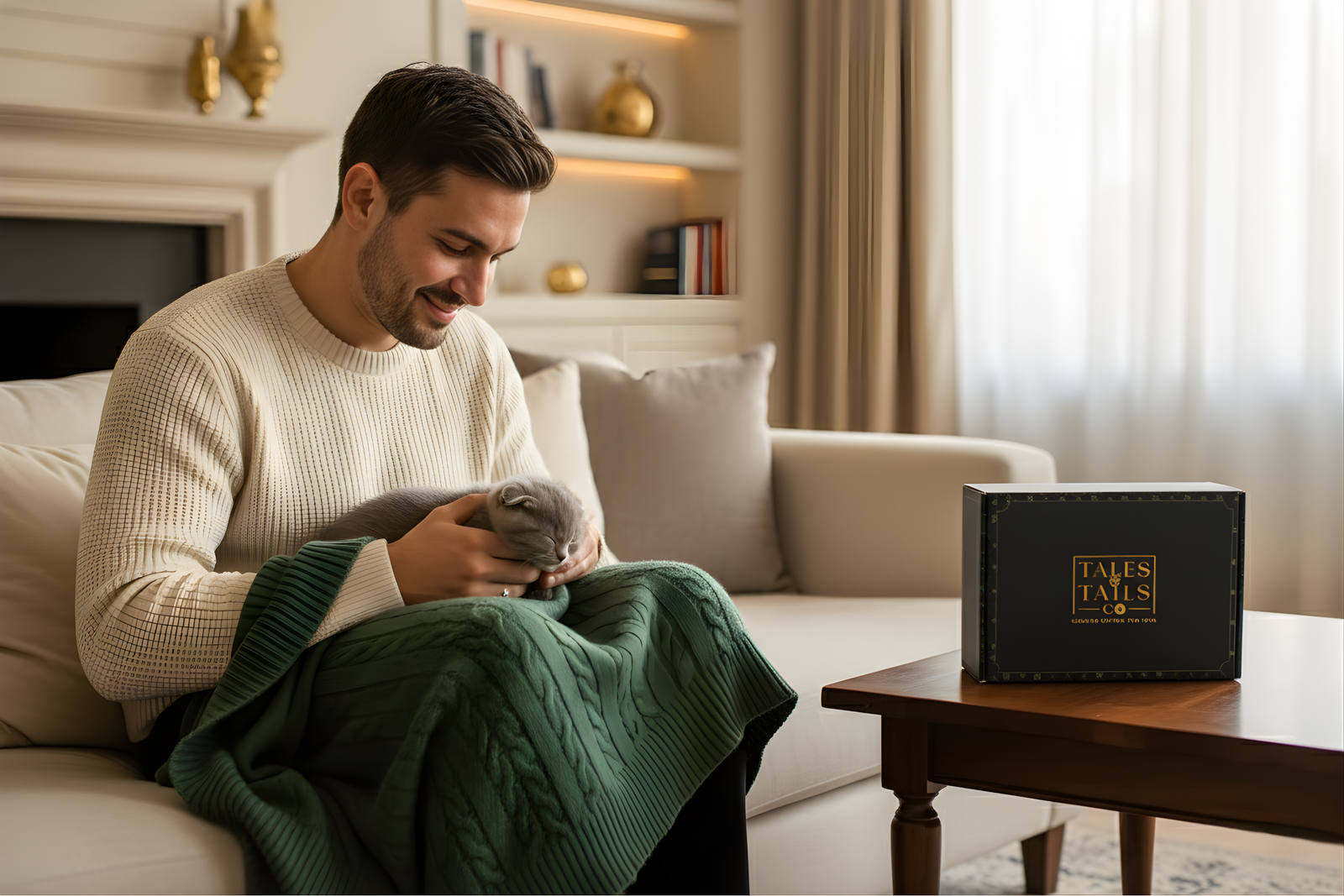 Kitten gift box for new cat owners