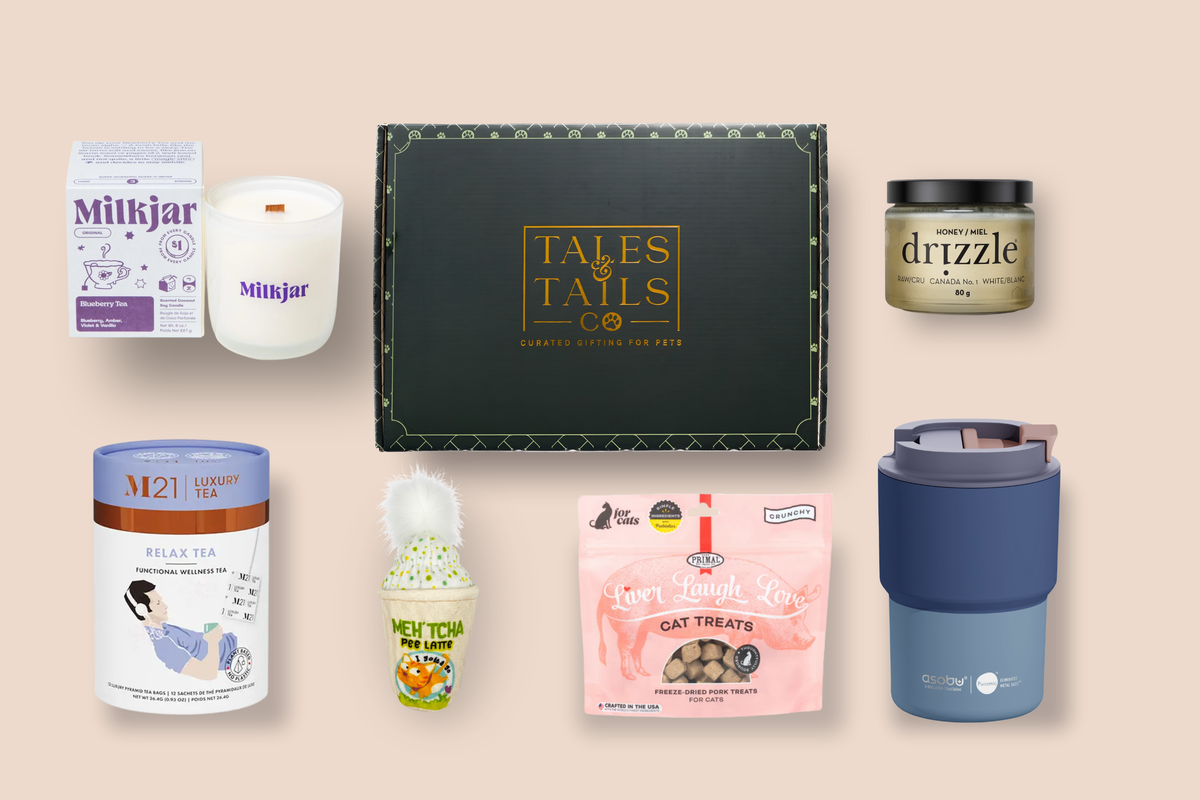 wellness gift box for cat owners gift offering